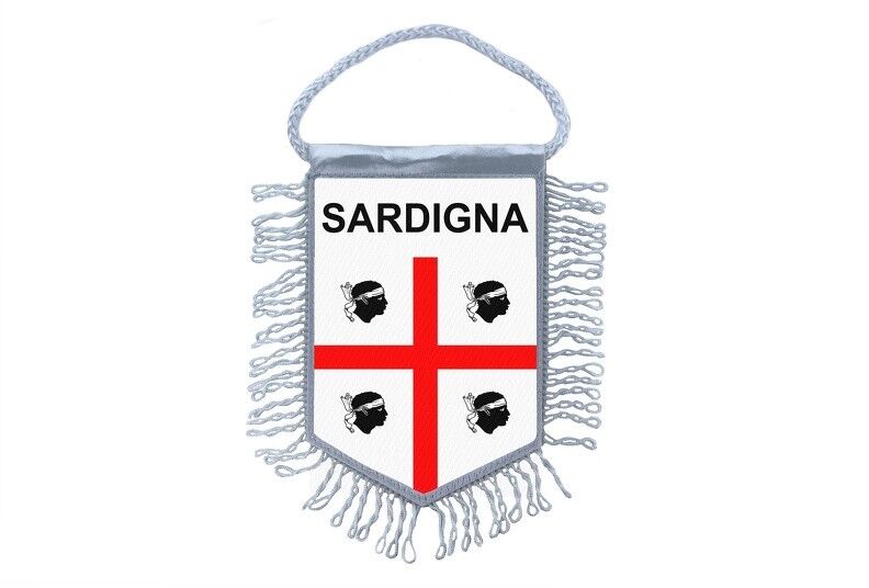 Club Flag Mini Country Flag Car Decoration Sardinia Sardinian Sardinia