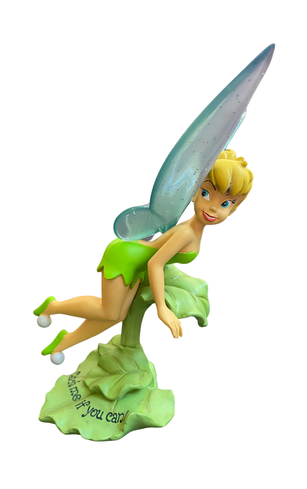 Bradford Exchange Tinkerbell Disney Figurine “Catch Me if You Can”  *Rare*