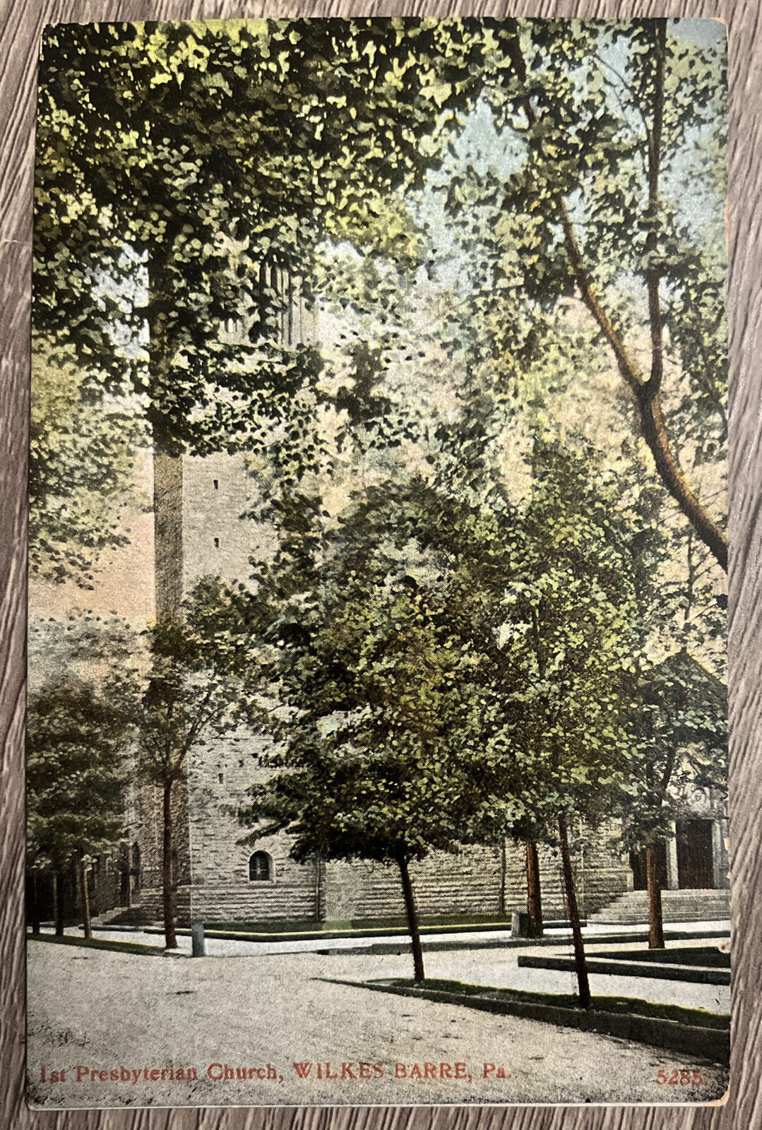 Wilkes Barre PA- Pennsylvania, Presbyterian Church, c1900s Vintage Postcard