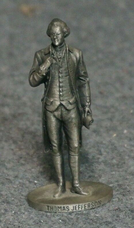 Thomas Jefferson 3rd President Danbury Mint Pewter Collection by David LaRocca