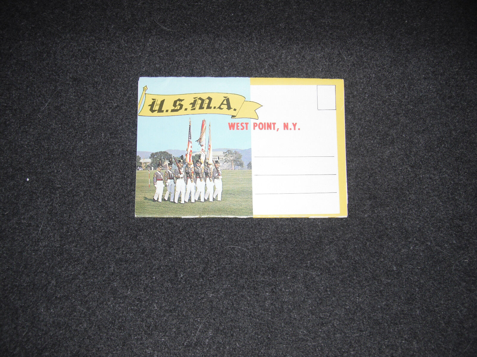 1960\'s Postcard Folder USMA West Point New York United States Military Academy
