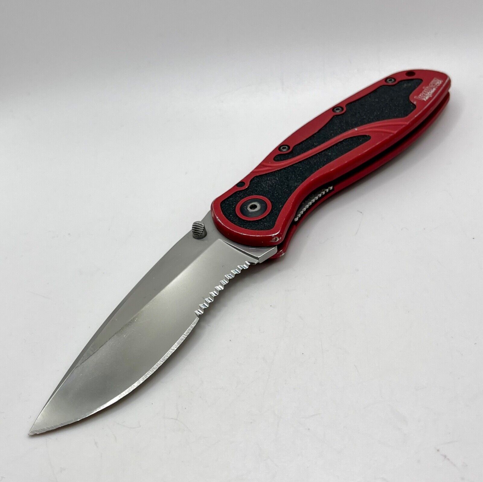 Kershaw Blur 1670RDST - Rare Red Discontinued Knife 1670 - Great condition