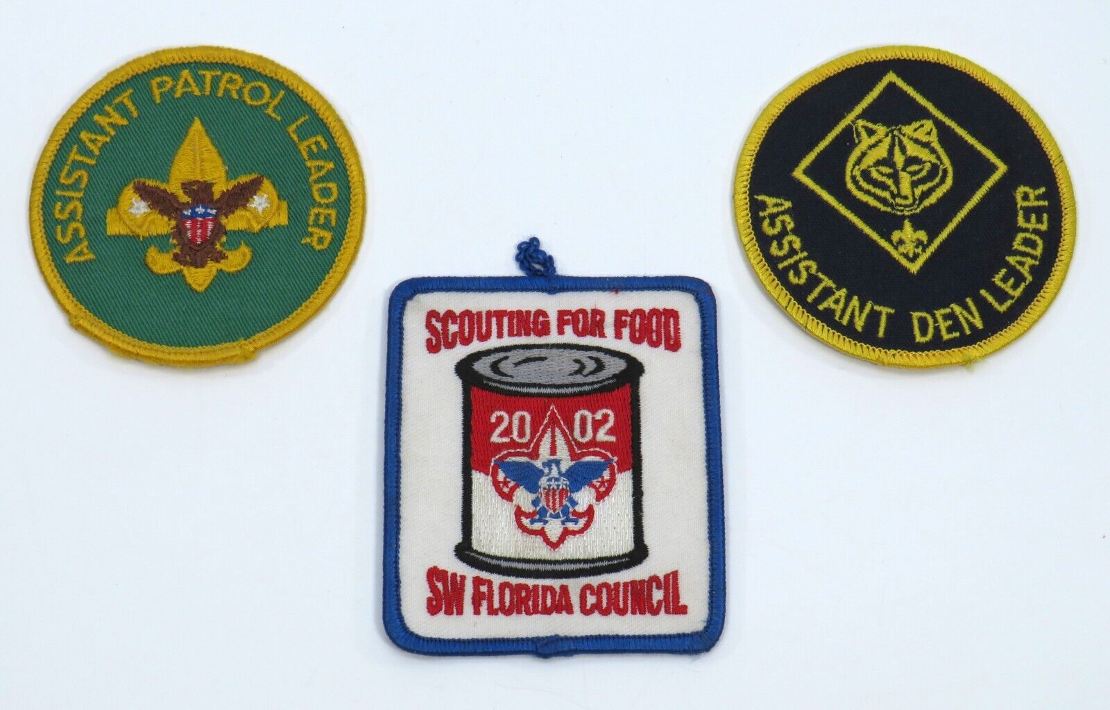 Vintage Boy Scouts Of America  Patches * 3 Different Patches * Ships Free