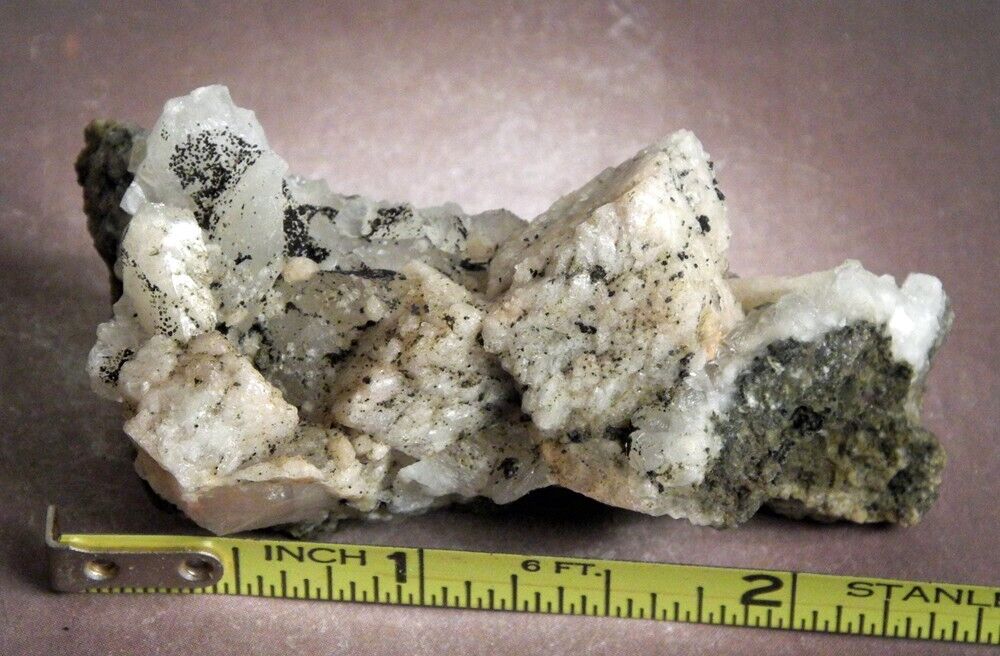 Gmelinite on Chabazite Crystals Paterson NJ Mineral Specimen