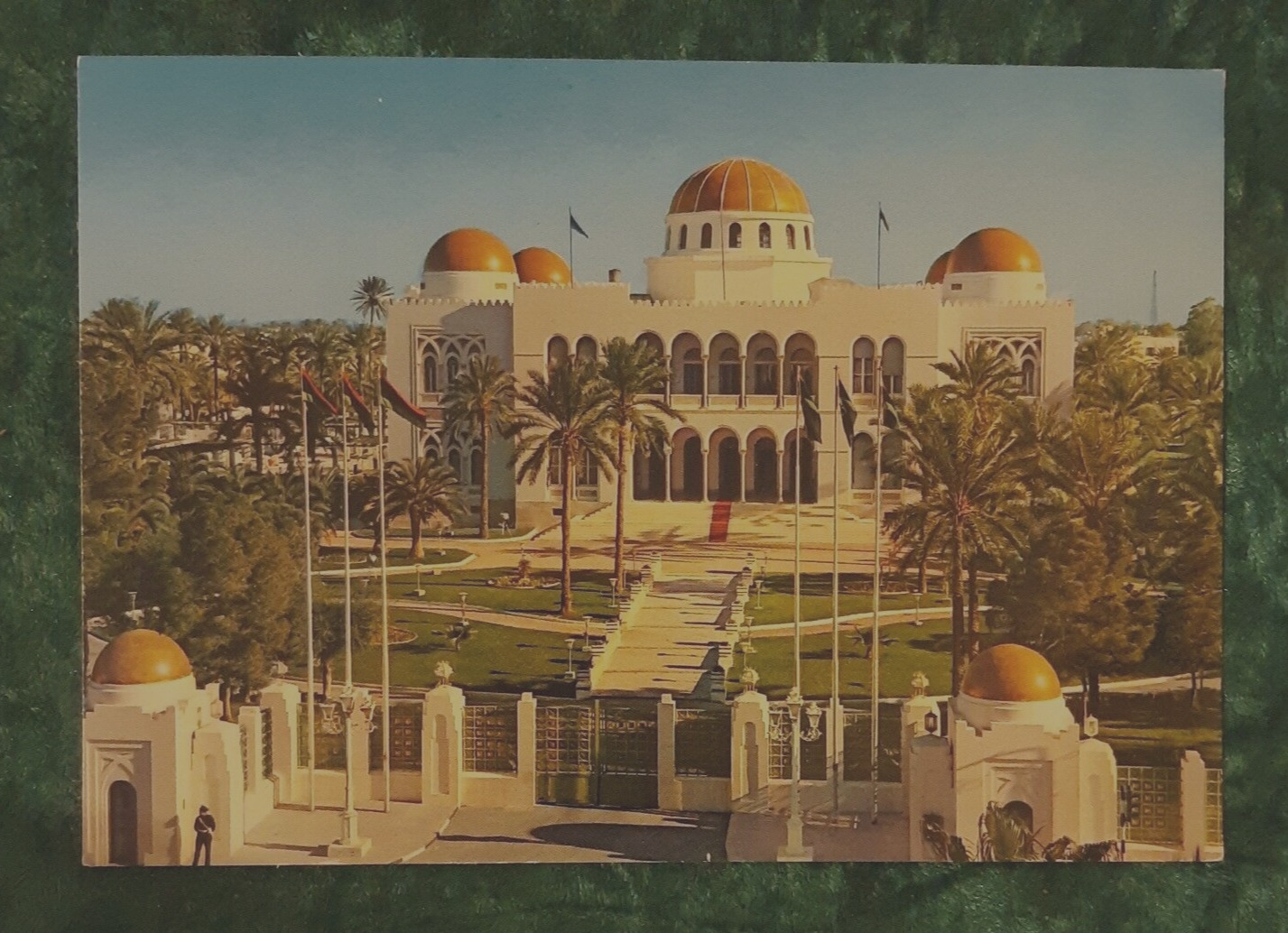 Vintage 1960s Postcard of Libya - Unused - Royal Palace Of Tripoli