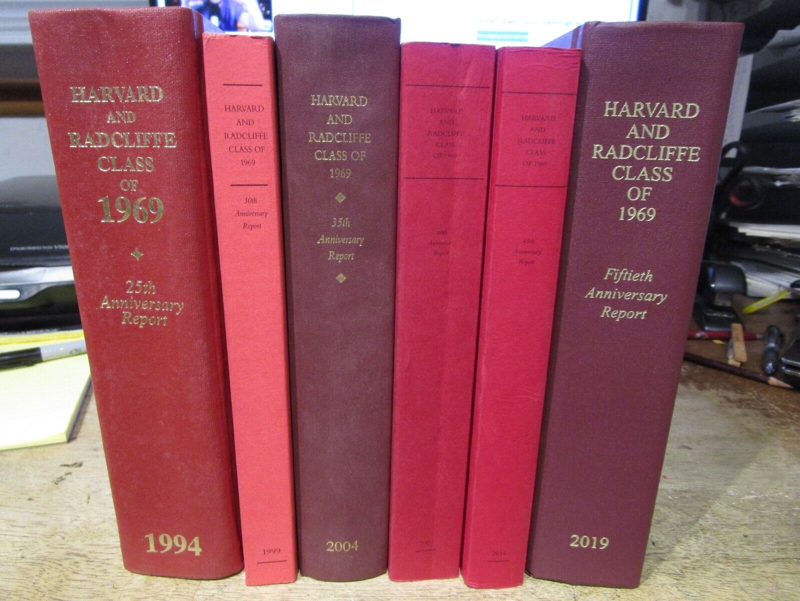 Harvard University Cambridge Massachusetts Class of 1969 Radcliffe College Books