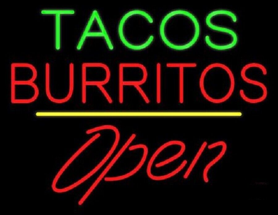 Tacos Burritos Open Beer 24