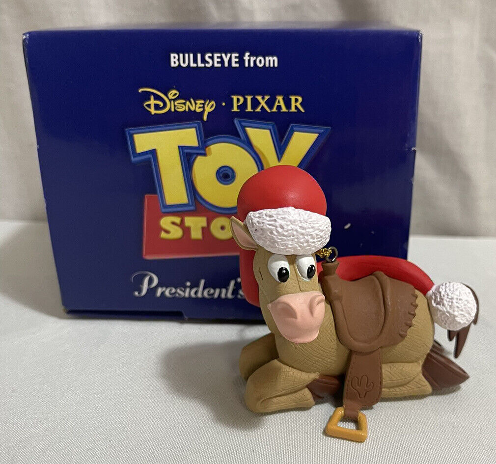 Disney Pixar Toy Story Bullseye Grolier President’s Edition Ornament w/ Box
