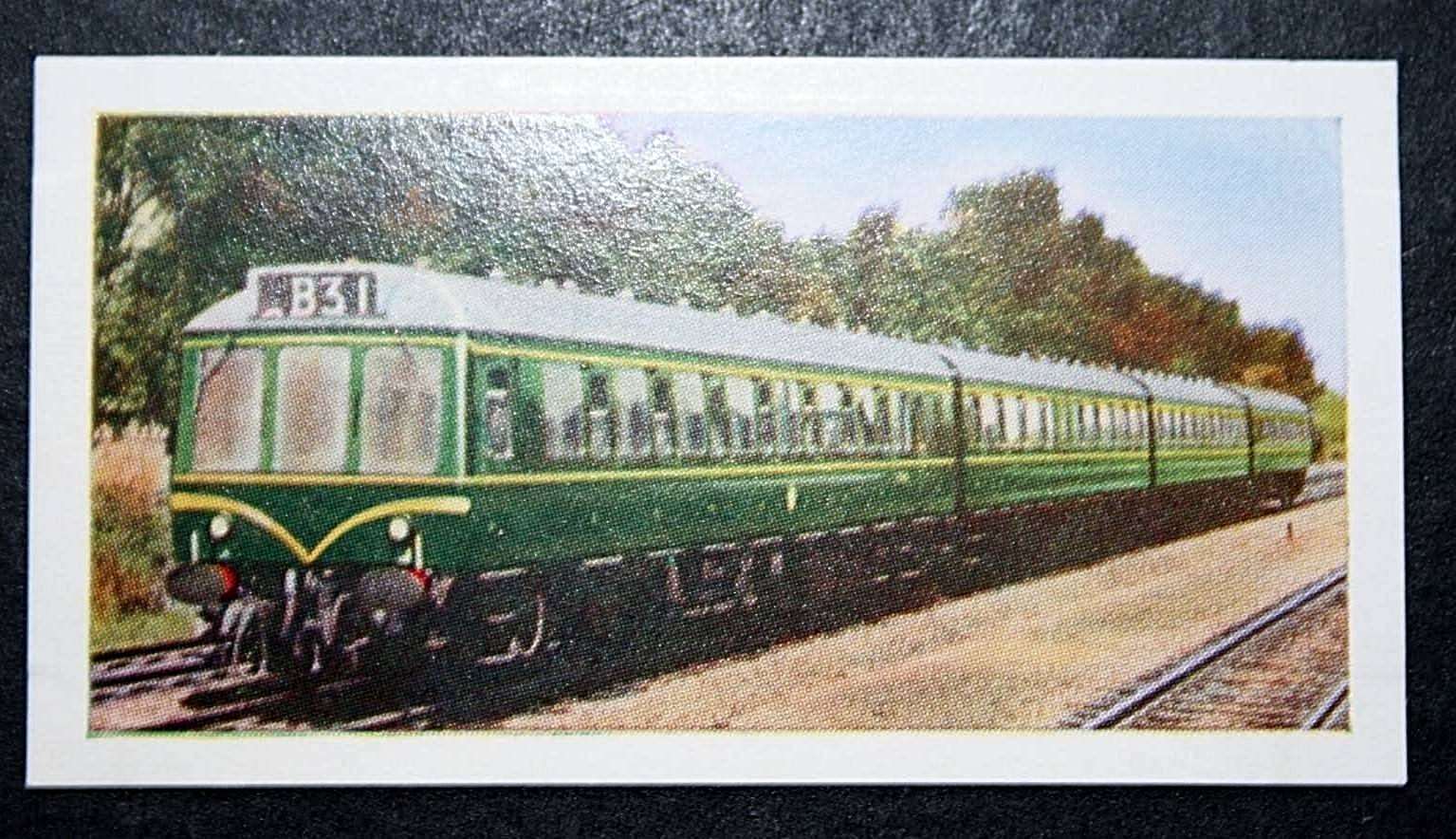 British Railways   St Pancras - Bedford    DMU    Vintage 1960\'s Card  GD19M