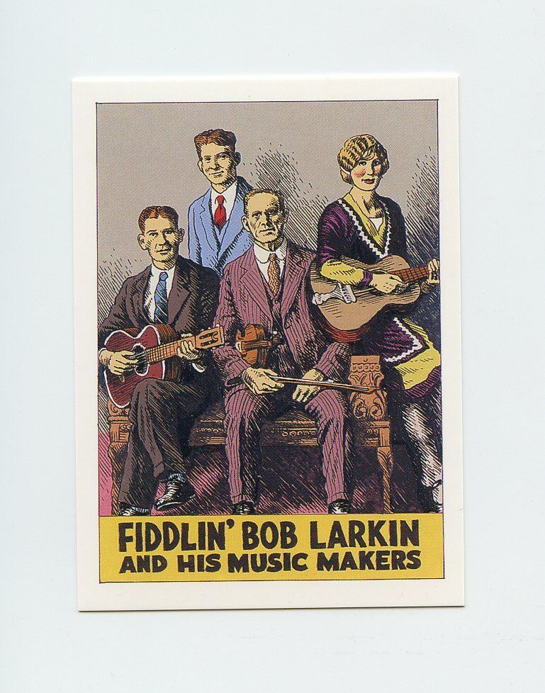 #TN05011 FIDDLIN\' BOB LARKIN AND HIS MUSIC MAKERS Art Card