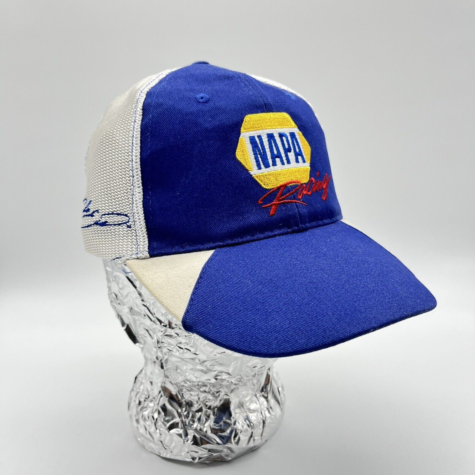 Vintage NOS NAPA Racing #9 Hendrick Motorsport Blue White Mesh Ball Cap Hat
