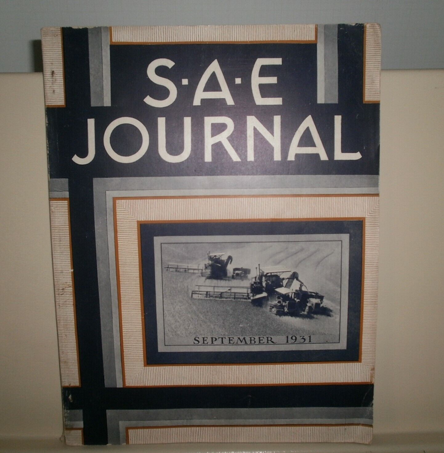 S.A.E Journal Sept.1931 Society Of Automobile Engineers  Great Articles & Ads