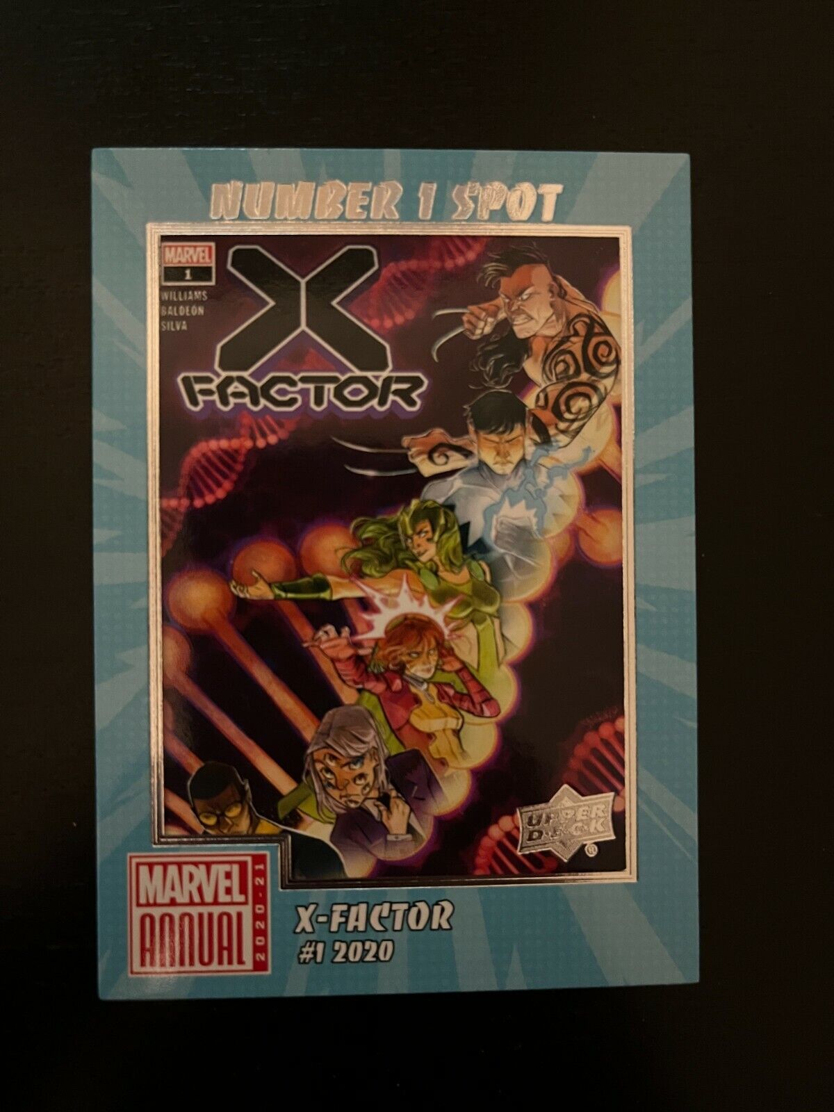 2020-2021 X-Factor Number 1 Spot Upper Deck Marvel Annual # N1S-11