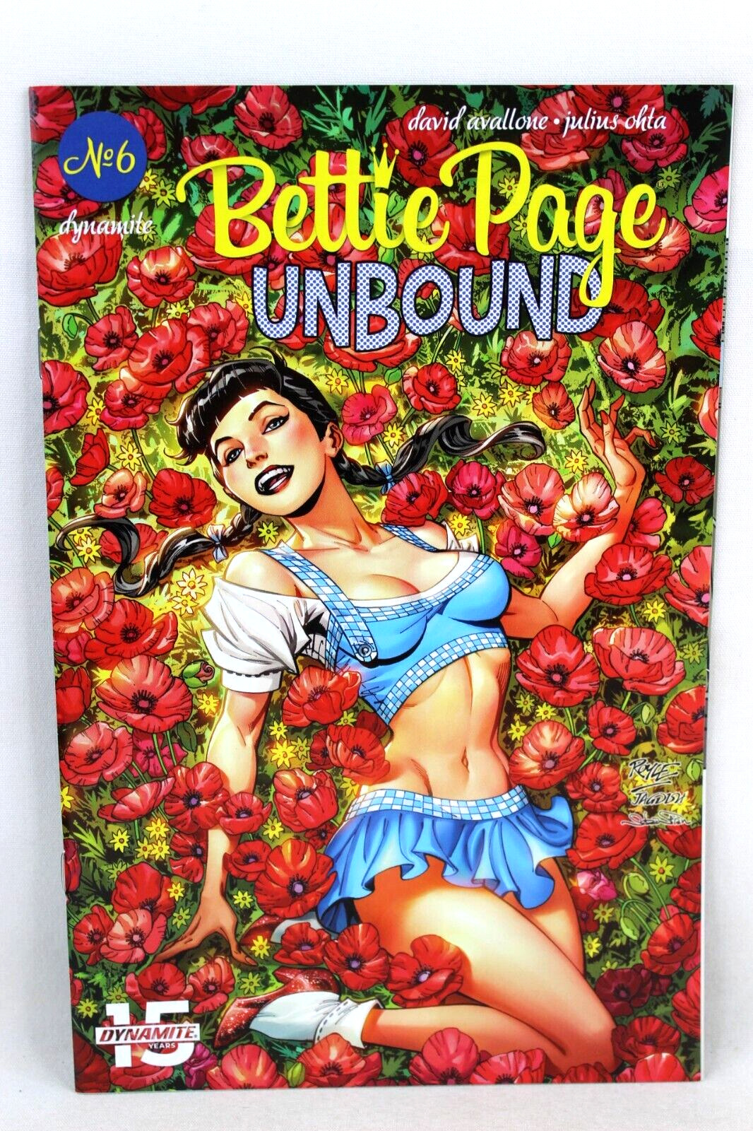 Bettie Page Unbound #6 John Royle Cover A Variant 2019 Dynamite Comics F+