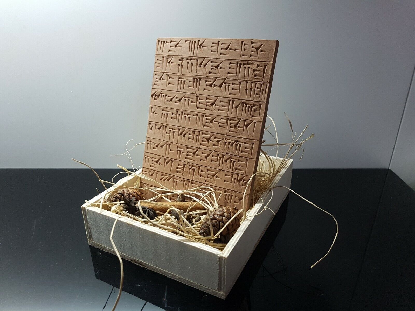 Custom Cuneiform Tablet. Trinket, Gift, Platelet, Table ,home shelf office decor