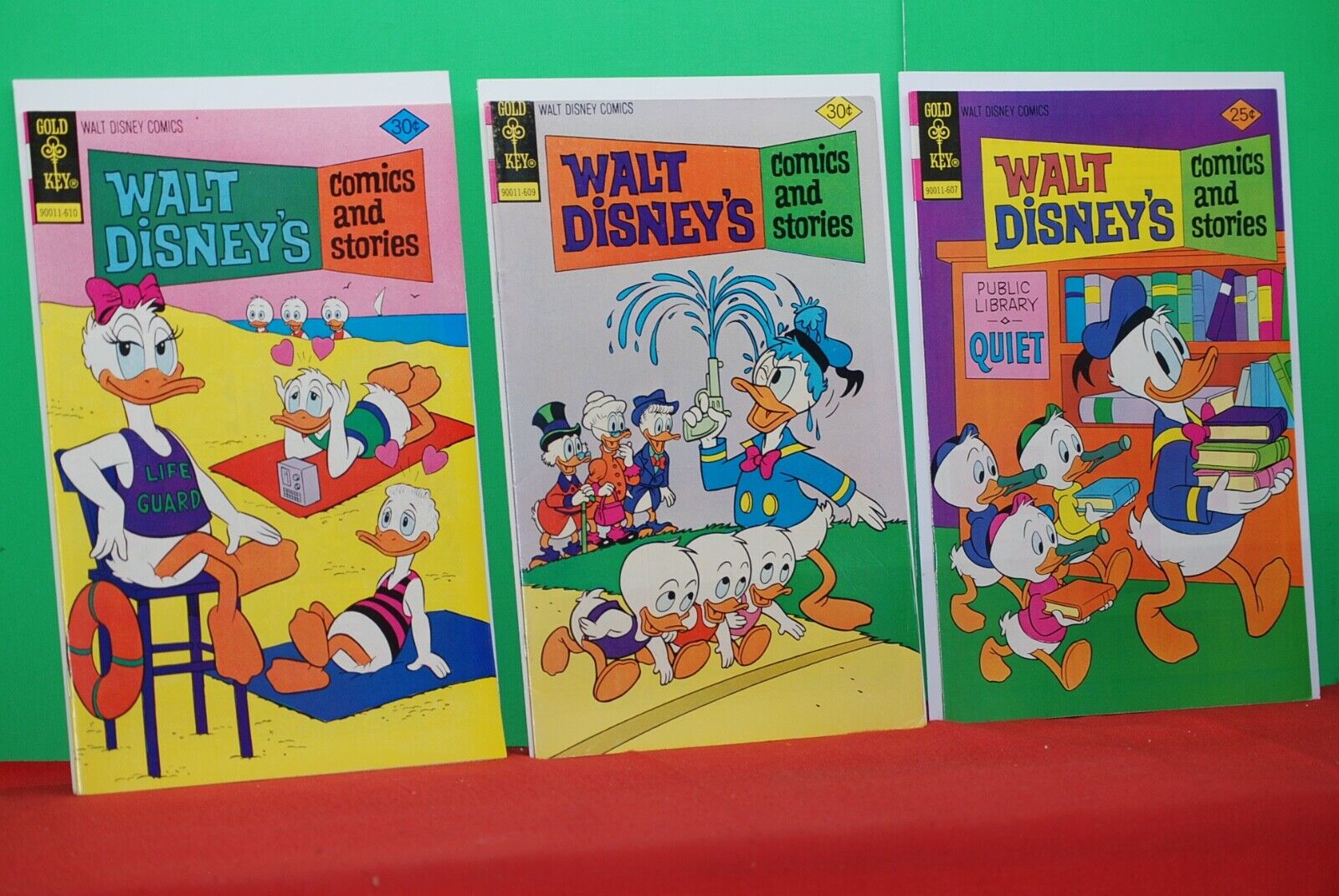 Walt Disney\'s Comics & Stories (1976) Vol 36 #10-12-1  All comics  Unread- VF/NM