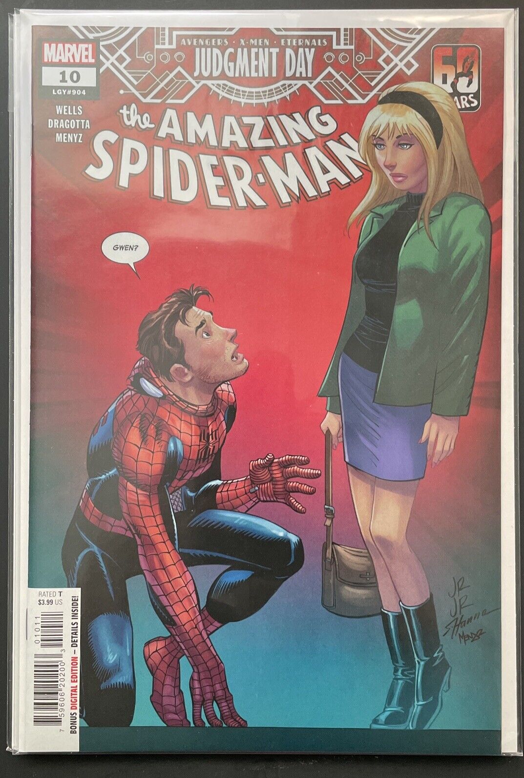 Amazing Spider-Man  #10 Vol 5 Cover A John Romita Jr. (A.X.E. Judgment Day) 2022