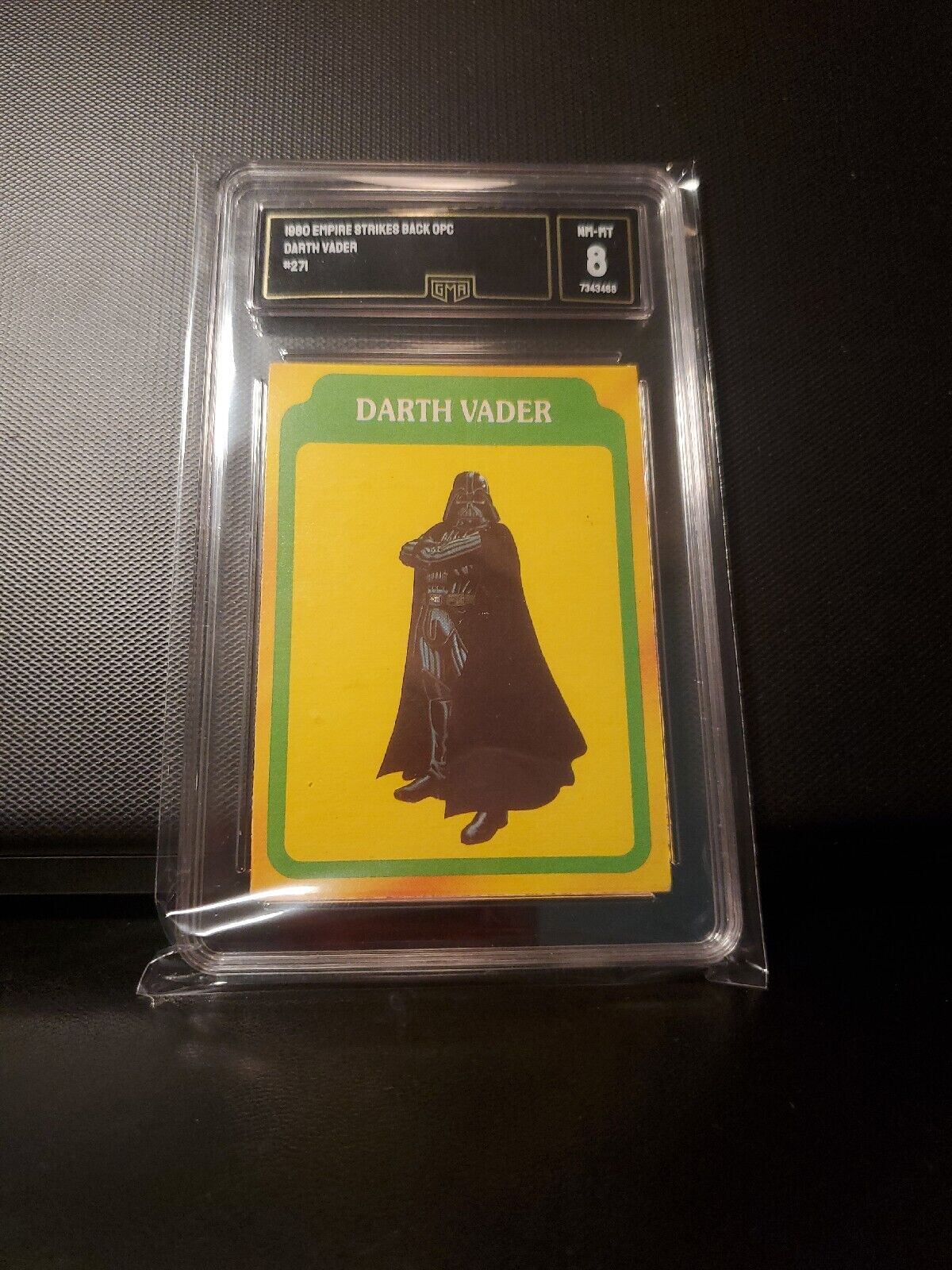 1980 OPC The Empire Strikes Back #271 Darth Vader GMA 8, SP