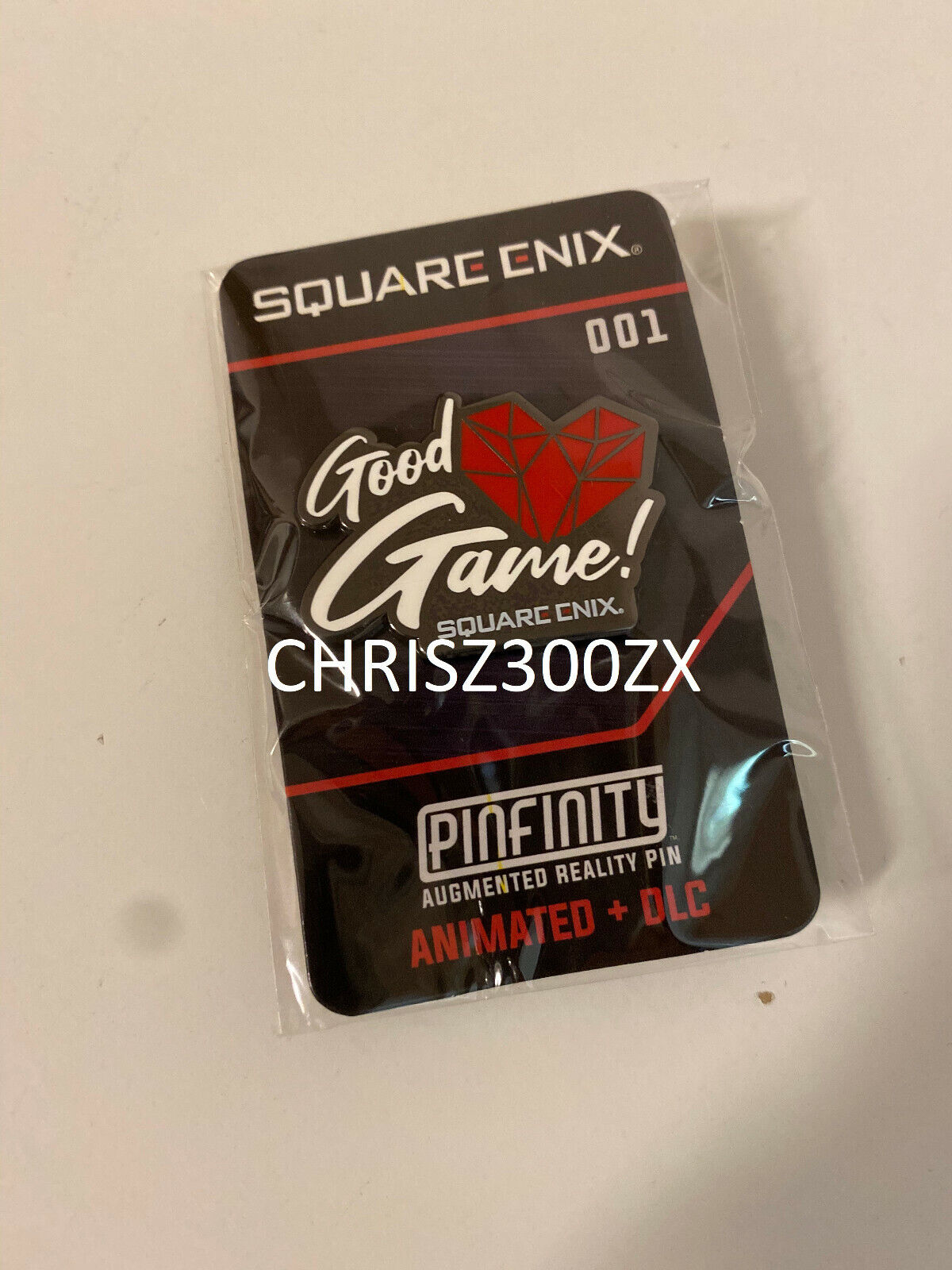 Square Enix Good Game Augmented Reality Pin Pinfinity Animated DLC 001 Endwalker
