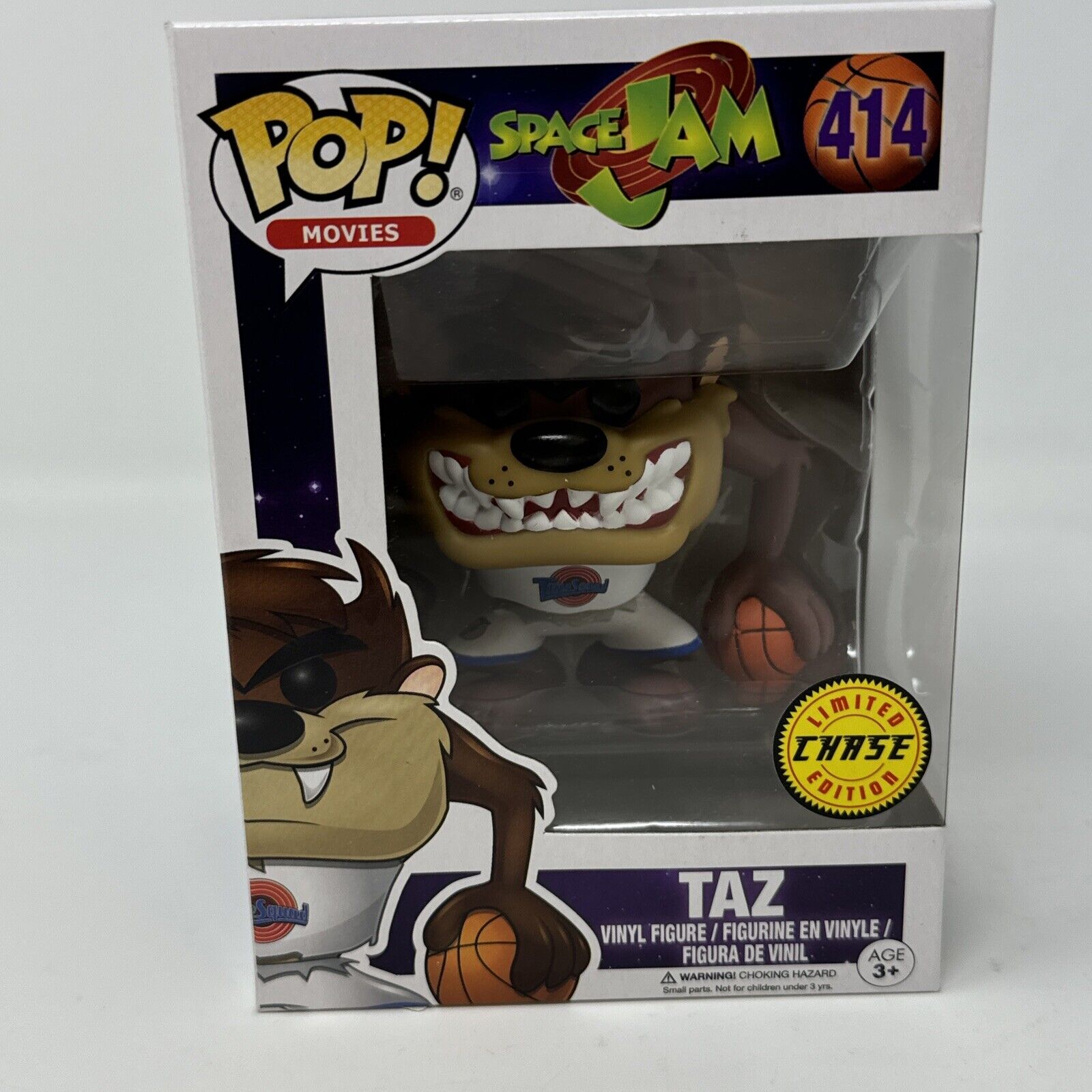Funko Pop Movies Space Jam Taz Limited Edition Chase 414