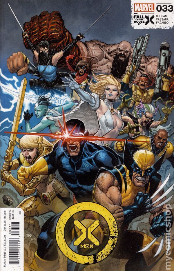 X-Men #33A NM 2024 Stock Image