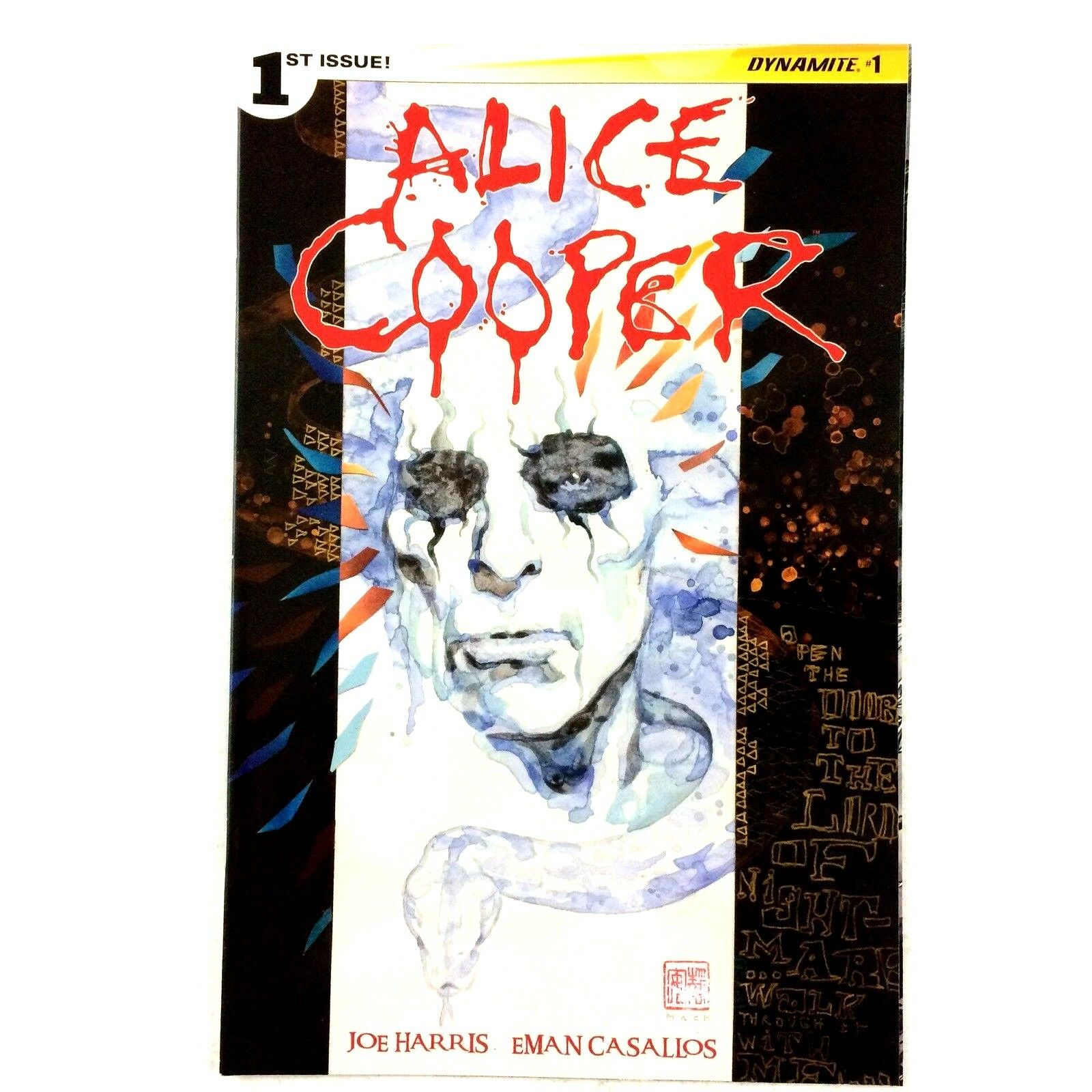Alice Cooper #1 Dynamite Entertaiment 2013 VF+ 