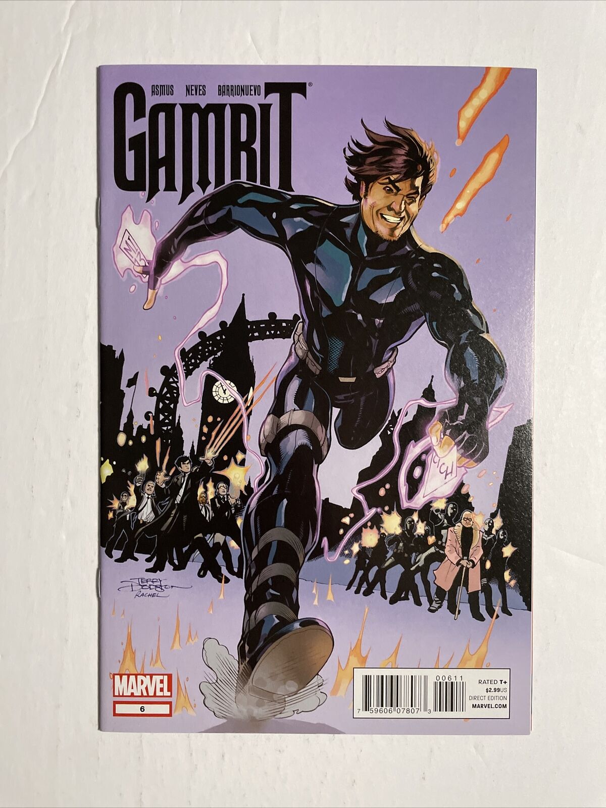 Gambit #6 (2013) 9.4 NM Marvel High Grade Comic Book Cover A Main