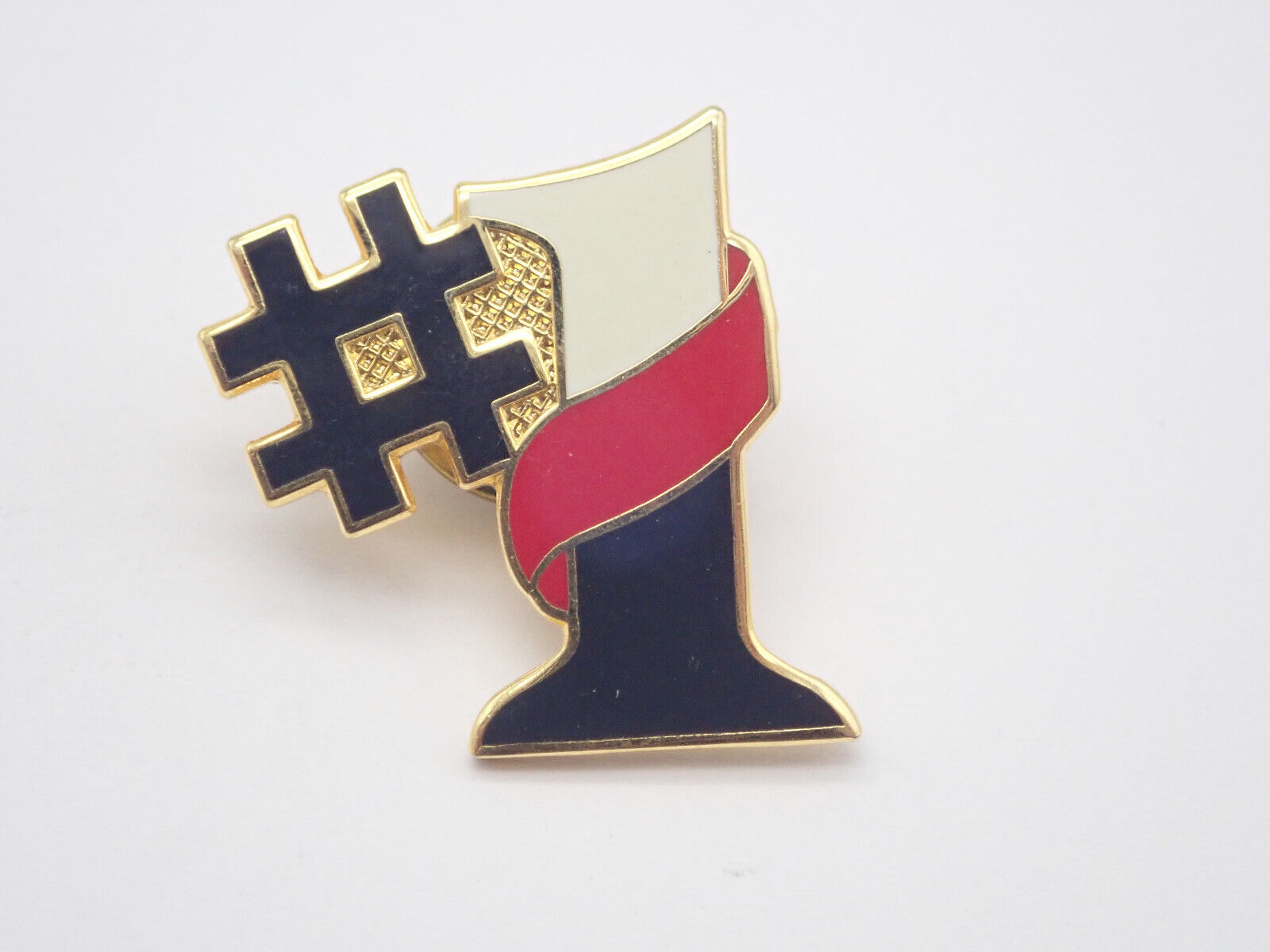 #1 Number One Vintage Lapel Pin