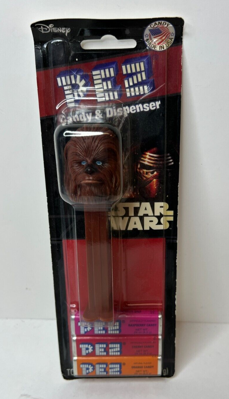 Star Wars PEZ Dispenser Original Package Chewbacca NIP Collectible