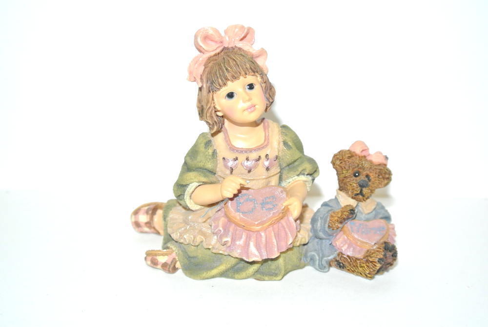 Yesterdays Child Boyds Bears Dollstone Collection,Alyssa w/Caroline A Stich In T