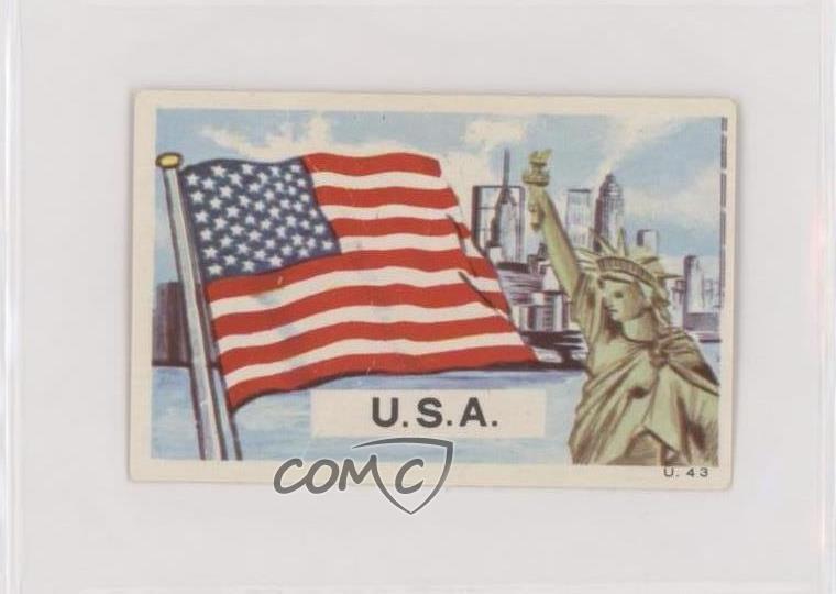 1965 Dandy Gum Flag Parade United States #U.43 f5h
