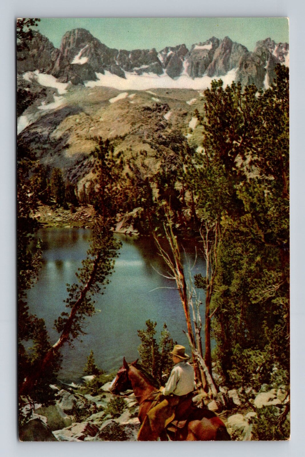 CA- California, Palisade Glacier, Antique, Vintage Postcard