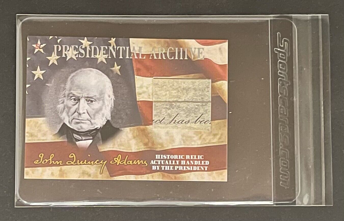 2020 POTUS A Word From the President Relic You Pick Presidential Archive Card