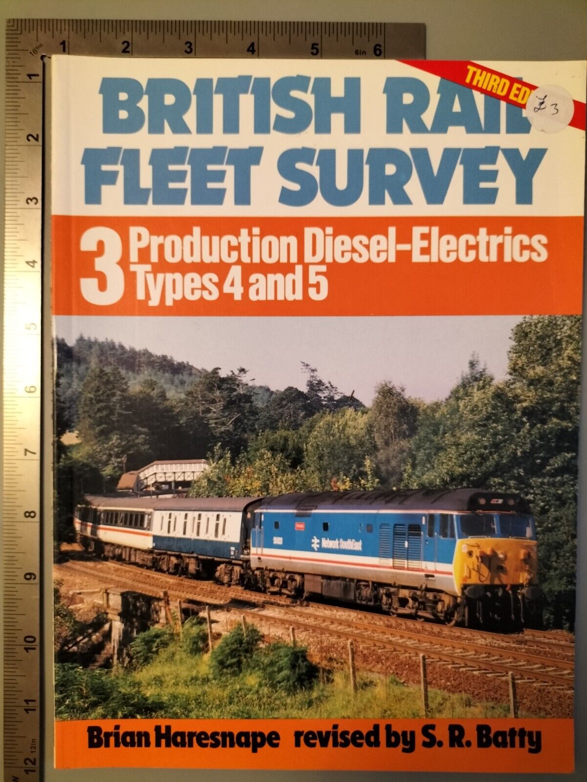 British Rail Fleet Survey Brian Haresnape 1989 Paperback Ian Allan