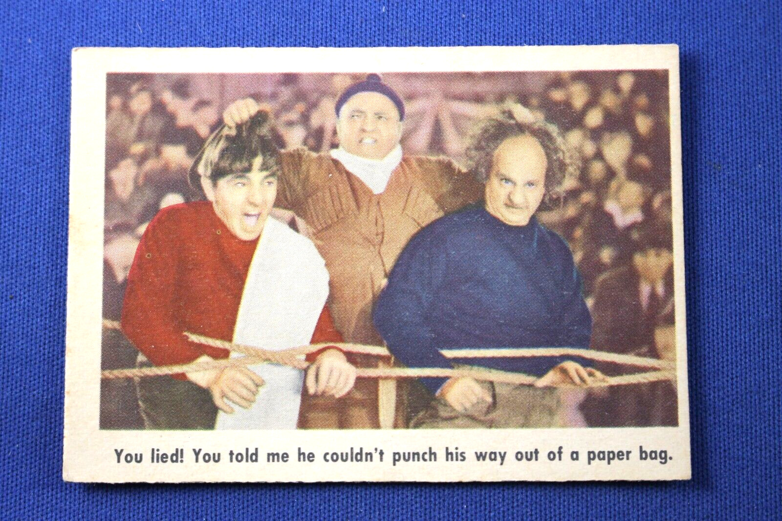 1959 Fleer - 3 Stooges - #9 You lied You told me he couldn\'t... - VG/Ex