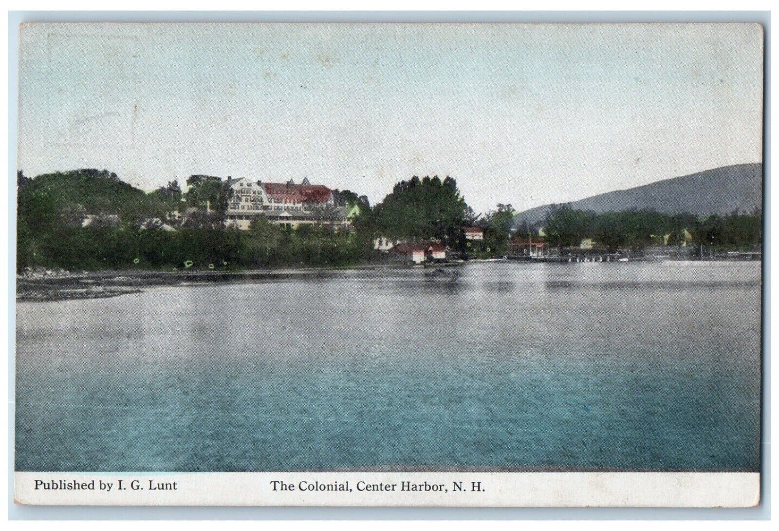 c1910\'s The Colonial Center Harbor New Hampshire NH Unposted Antique Postcard
