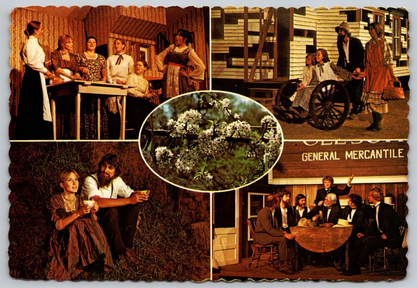Laura Ingalls Wilder Pageant - Fragments of a Dream - MN (6 X 4 in) Postcard