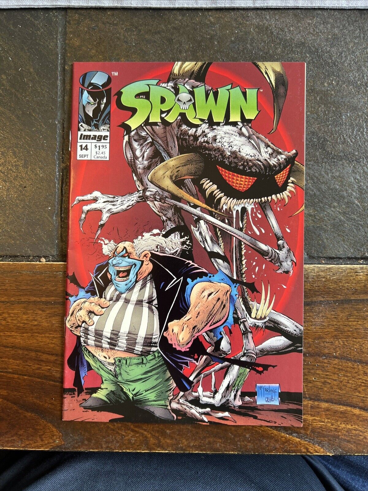 NobleSpirit Spawn Issue #14 Todd McFarlane SIGNED Image Comics xcd 