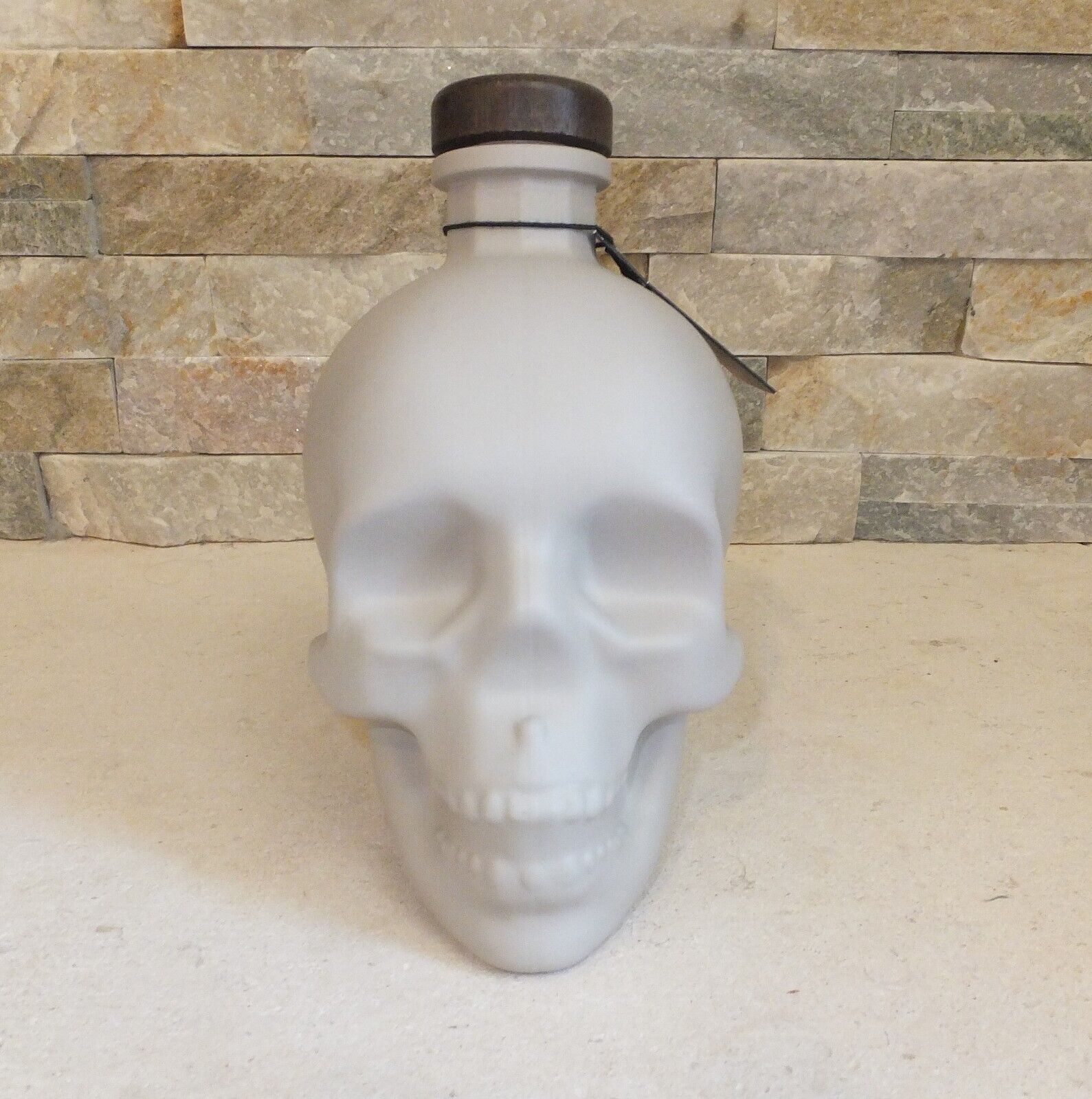 EMPTY Crystal Head Vodka Limited Edition Bone Bottle Skull