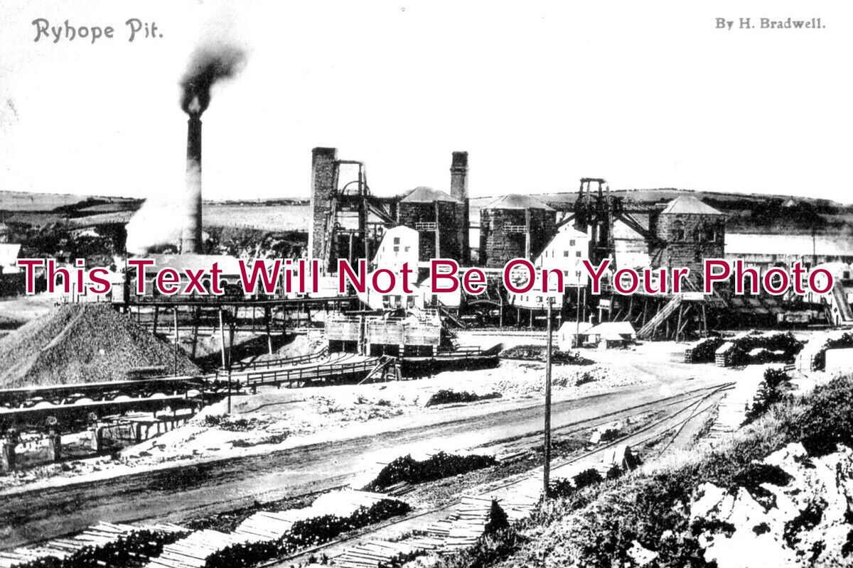 DU 1901 - Ryhope Pit Colliery, Sunderland, County Durham