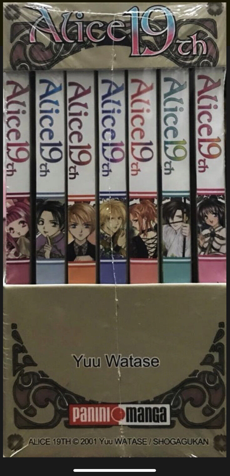 Alice 19th Sealed Boxset Complete Series Panini By Yuu Watase In Spanish Manga