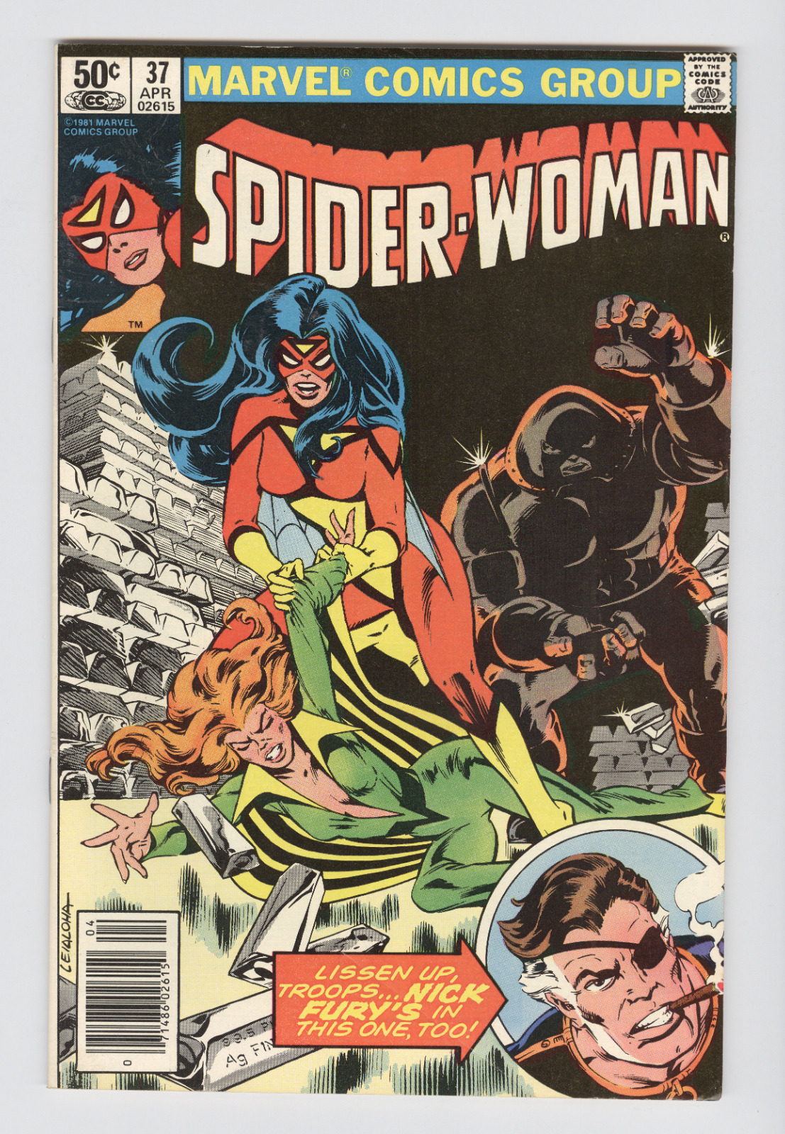 Spider-Woman #37 May 1981 FN First Appearance of Siryn