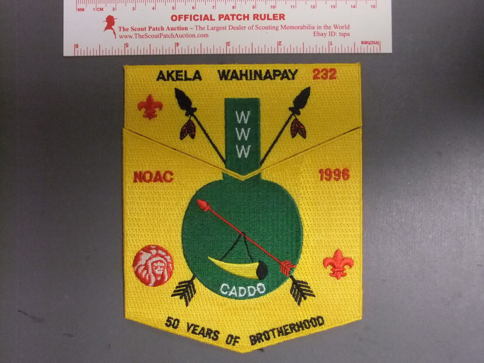 Boy Scout OA 232 Akela Wahinapay two piece 7060KK