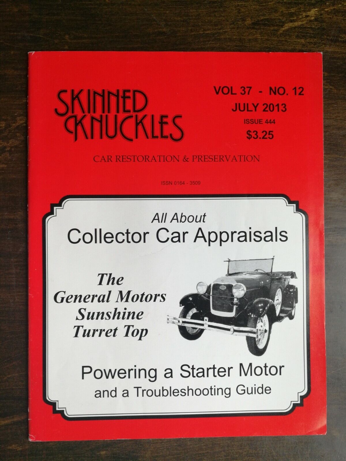 Skinned Knuckles Magazine July 2013 The General Motors sunshine Turret Top