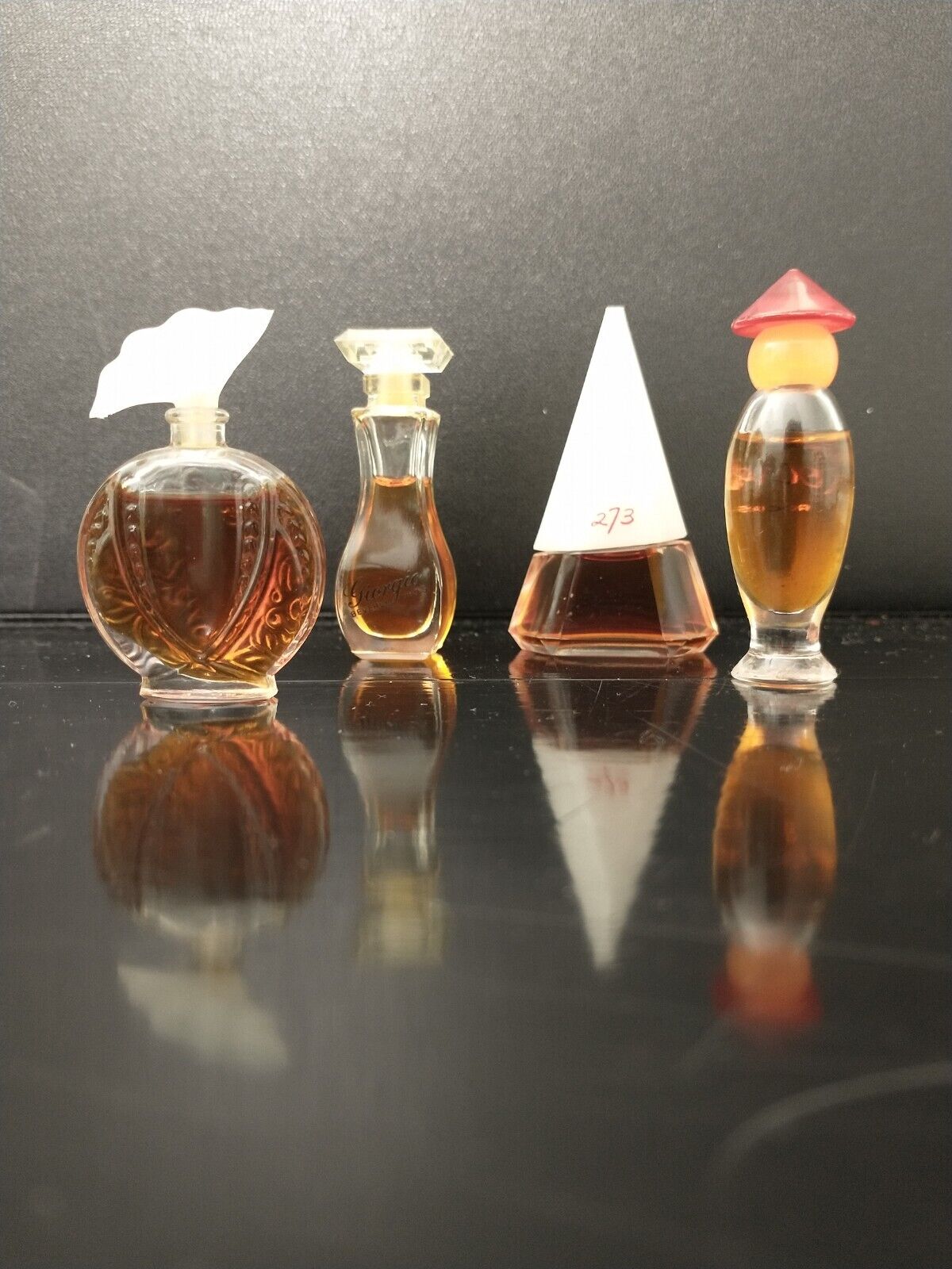 Lot Of Four Vintage Mini Perfumes