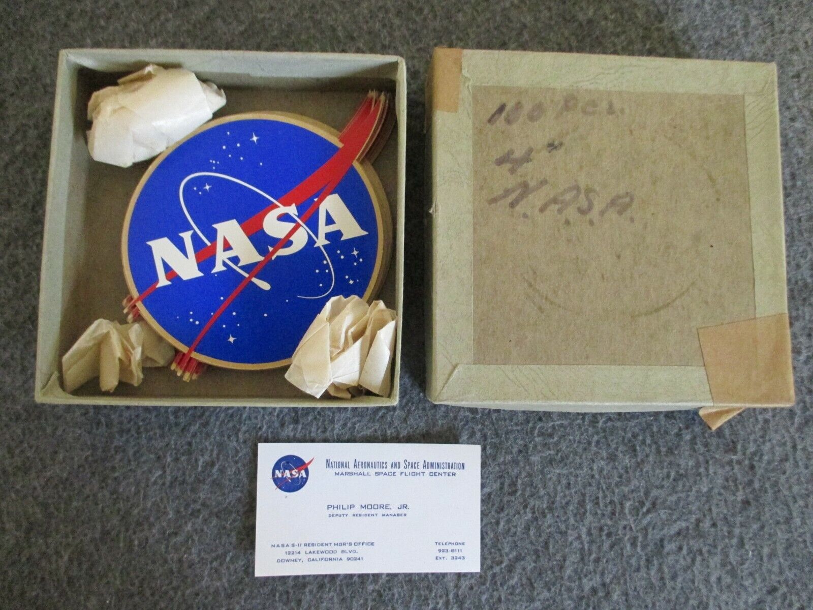 NASA LOT(40) APOLLO 1964-65 AUTHENTIC 4\