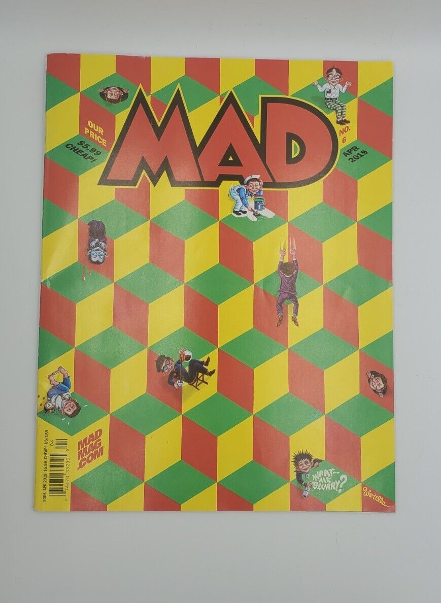 MAD Magazine #6 Apr 2019 What -- Me Blurry? Mary Poopins Goes to the White House