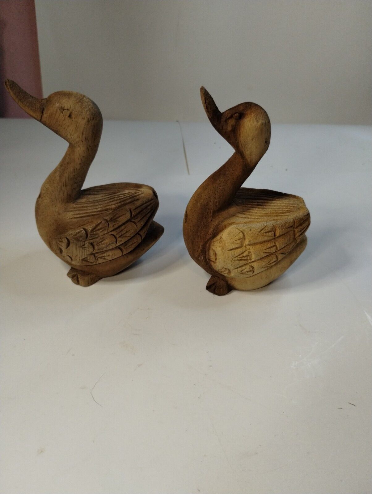 Wooden Hand Carved Ducks Philippians