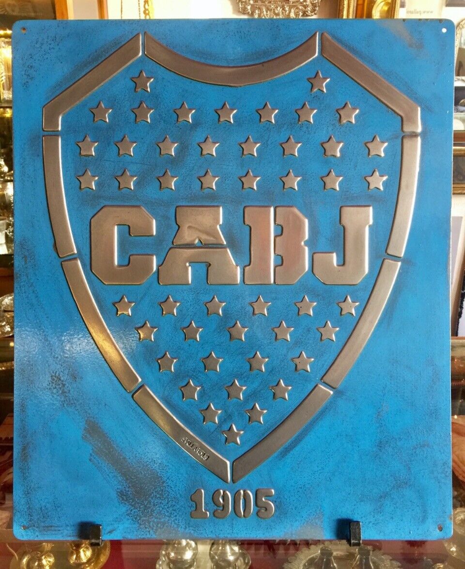 vintage Boca Metal Sign For Decor