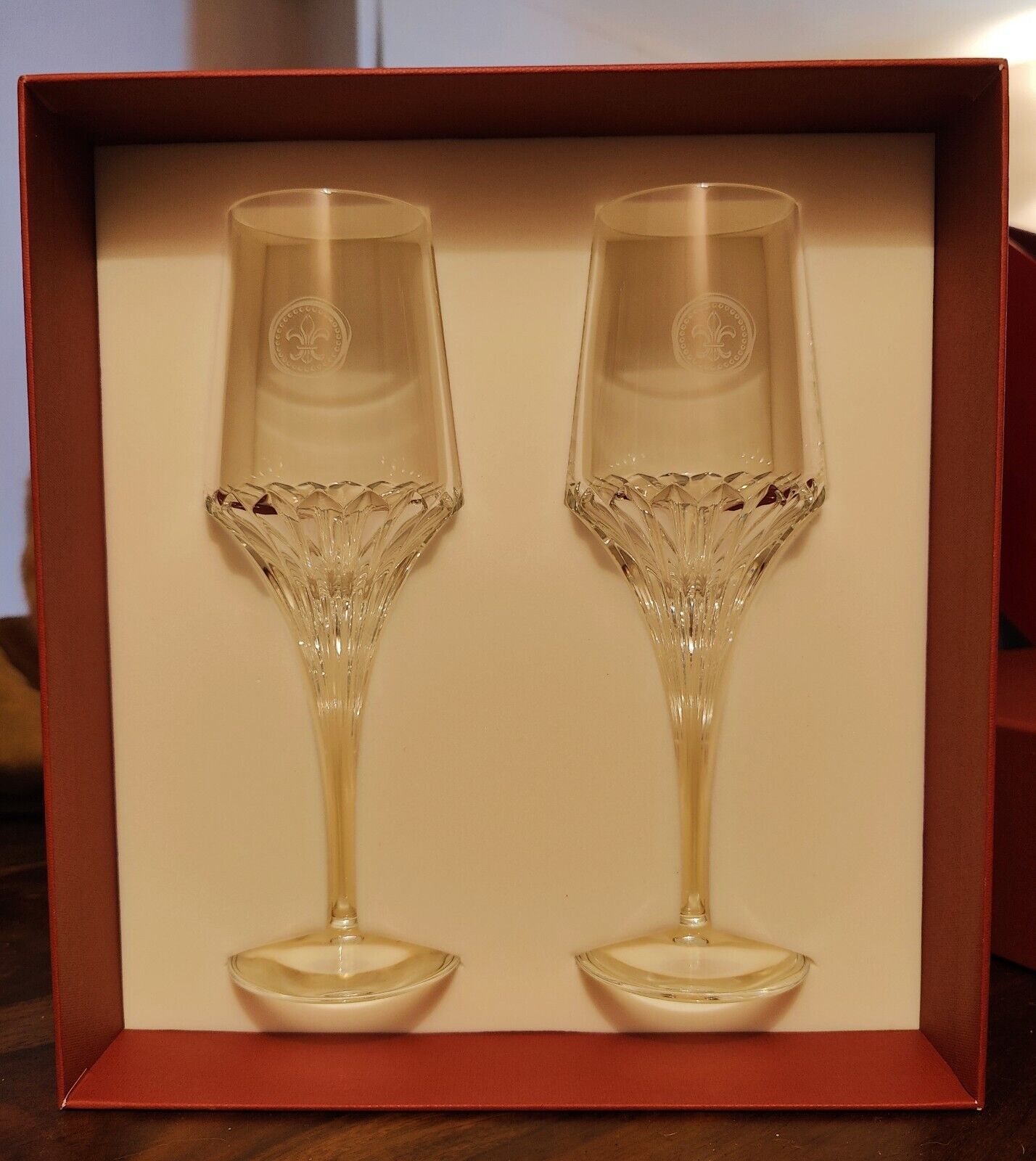2 x REMY MARTIN LOUIS XIII CHRISTOPHE PILLET CRYSTAL GLASSES